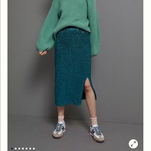 Maeve sequin skirt S